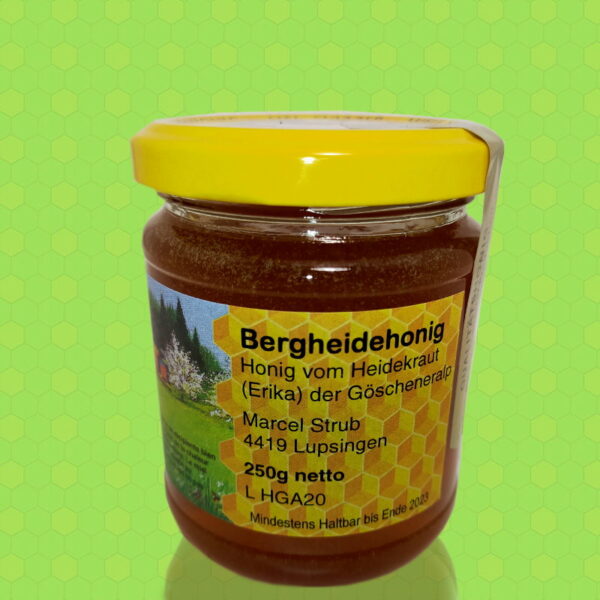 Bergheidehonig 250g